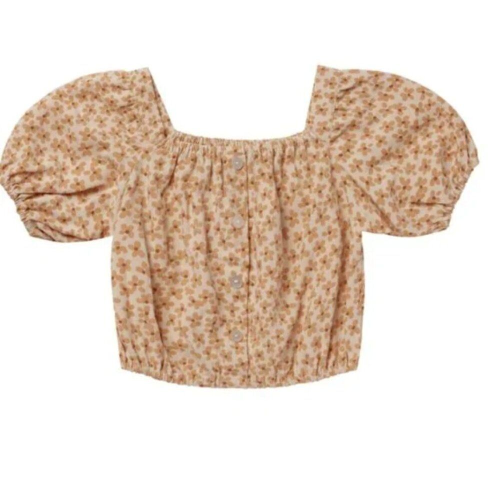 NWT! Rylee + Cru Primrose Daisy Flower Skipper Top Size 10-12Y